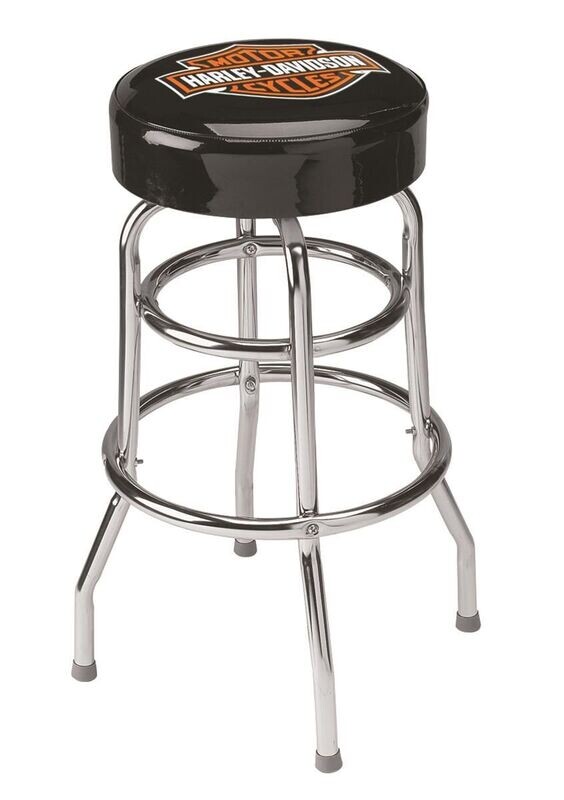 Harley-Davidson® Classic Bar and Shield Design Barhocker