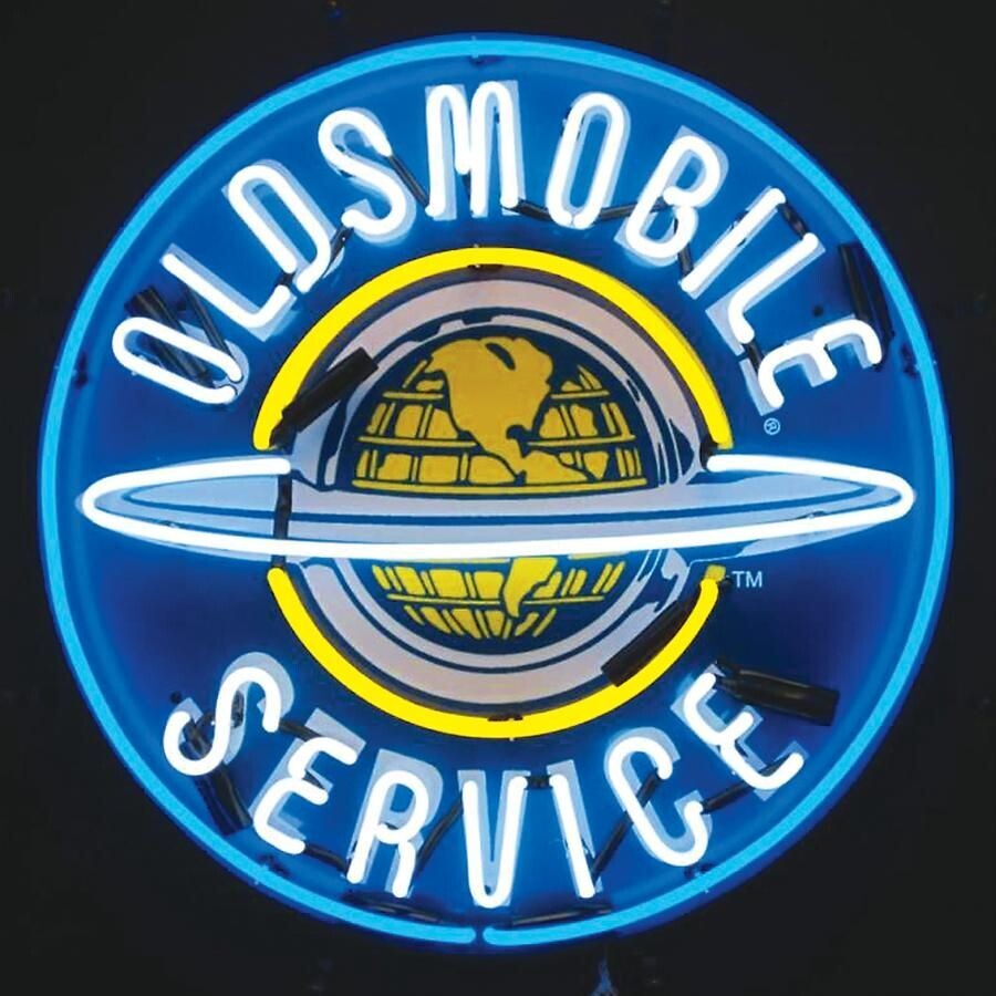 Oldsmobile Service Leuchtreklame