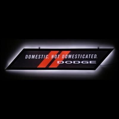 Dodge LED-Hintergrundbeleuchtungsschild