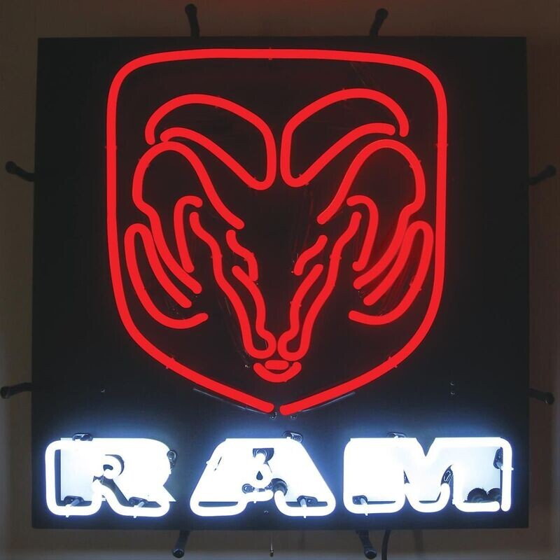 Dodge Ram Leuchtreklame