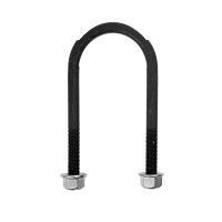 Federbride (U-Bügel) mit Muttern, 1/2" länger