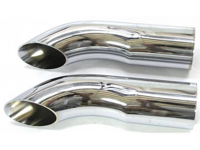Chrom Auspuffblenden Standard