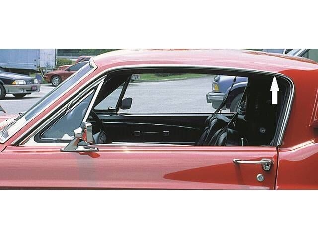 Zierleiste Dachkante, Fastback