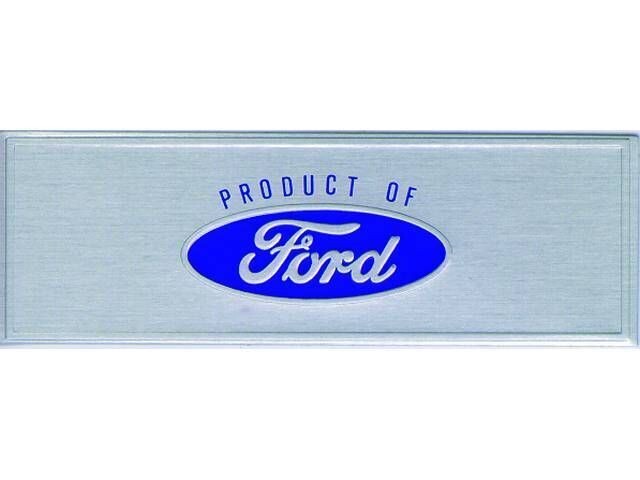 Emblem für Türeinstiegsleiste "Product of Ford"