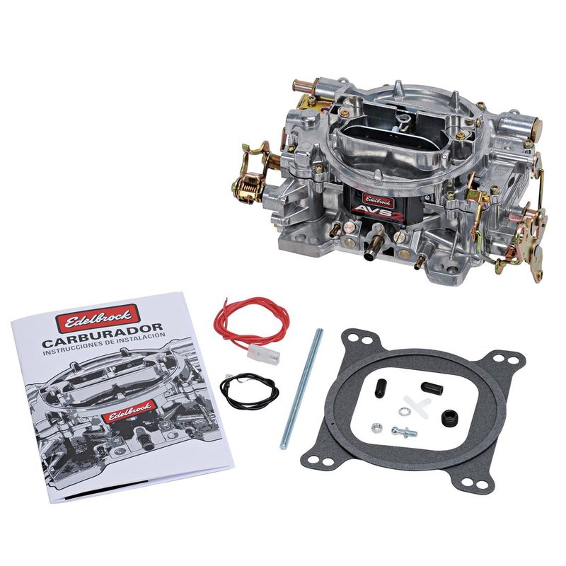 Vergaser Edelbrock, 4V, 500CFM, mit manuellem Choke