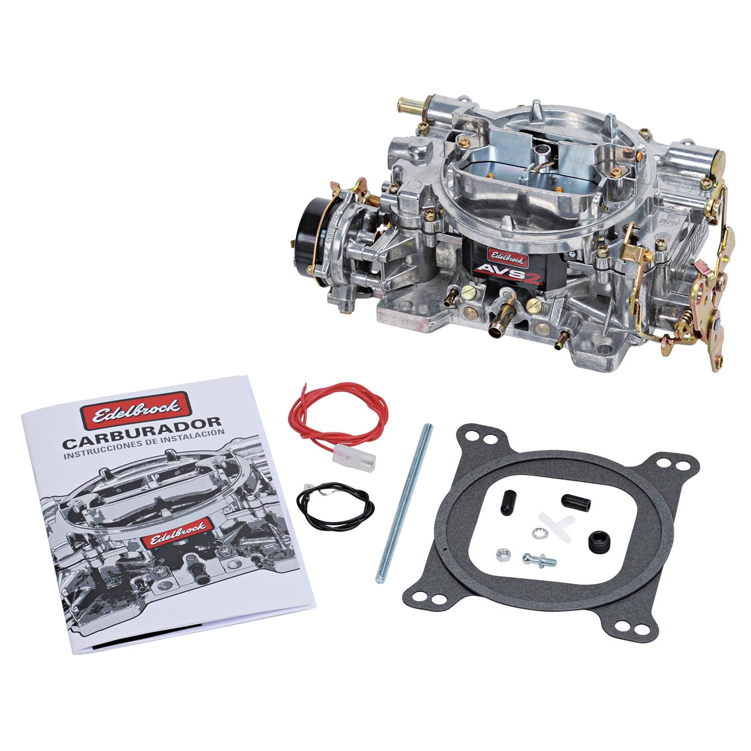 Vergaser Edelbrock AVS2 - 650CFM mit elektrischem Choke