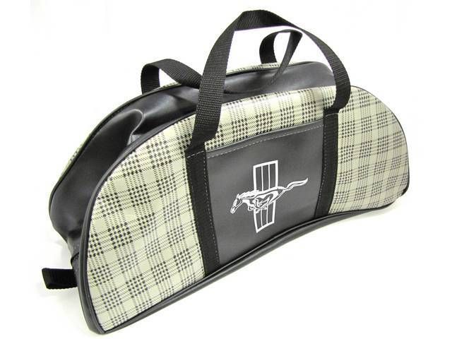 Kleine Werkzeugtasche, kariert