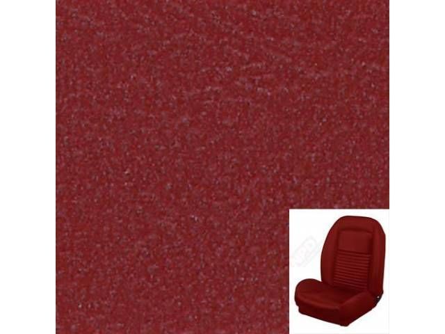 Sitzbezugsatz Standard, Cabriolet, Rot (Red)