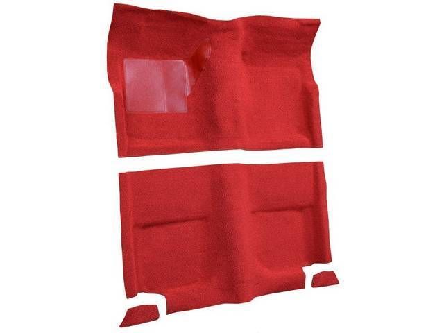 Teppich, Fastback, Rot (Red)