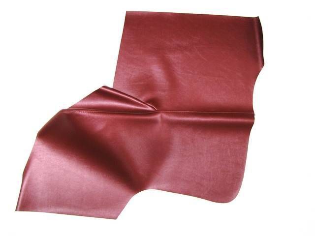 Bezug Seitenwandverkleidung hinten, Cabrio, Dunkelrot (Dark Red)