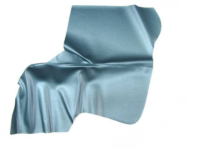 Bezug Seitenwandverkleidung hinten, Cabrio, Türkis (Aqua)
