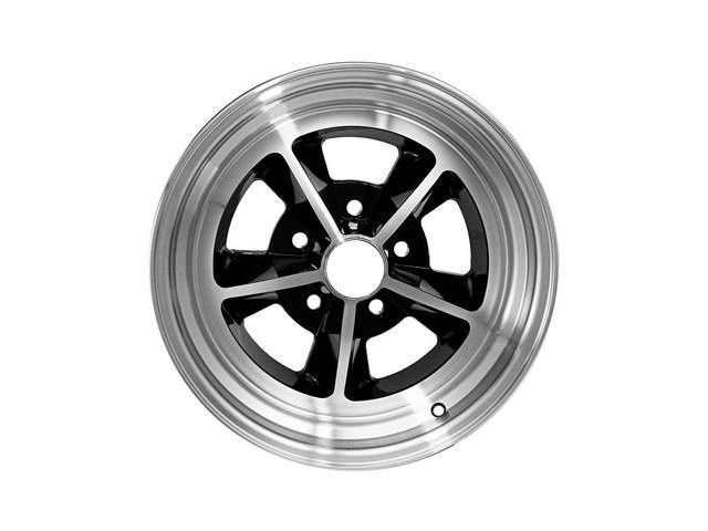 Aluminiumfelge, "GT9" Schwarz