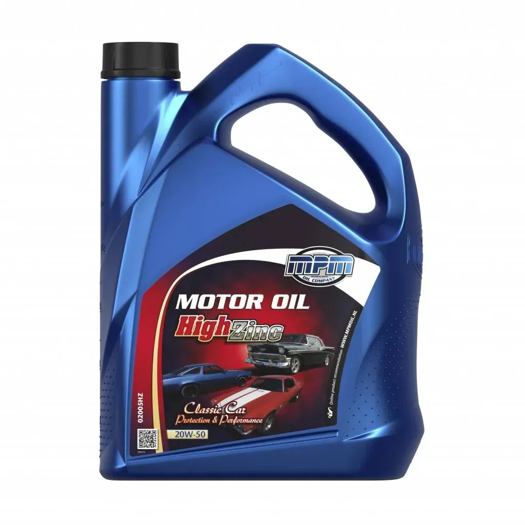 MPM Classic High Zinc Motoröl 20W-50 / 5 Liter