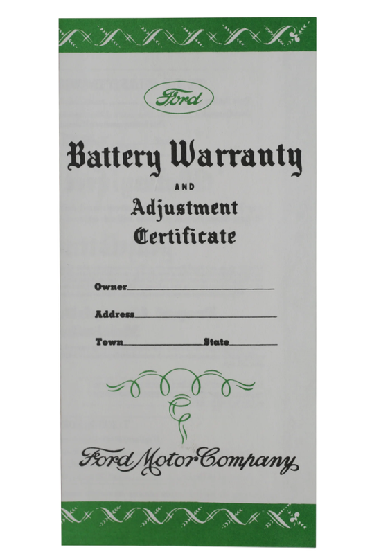 Zertifikat Batterie