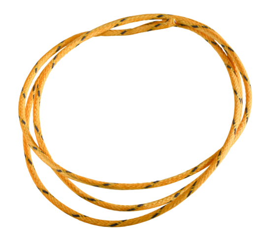 Gewebekabel Gelb 1ft