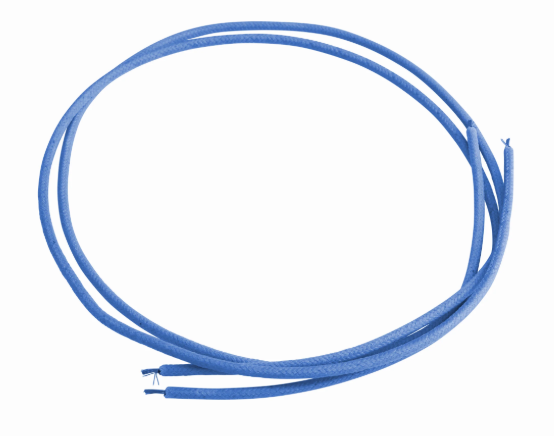 Gewebekabel Blau 1ft