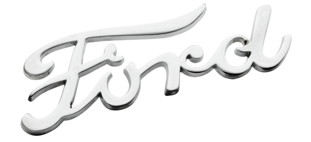 Ford-Emblem Armaturenbrett