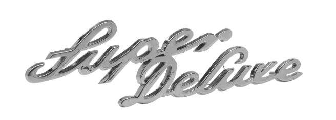 Kotflügel-Emblem Vorne "Super Deluxe"