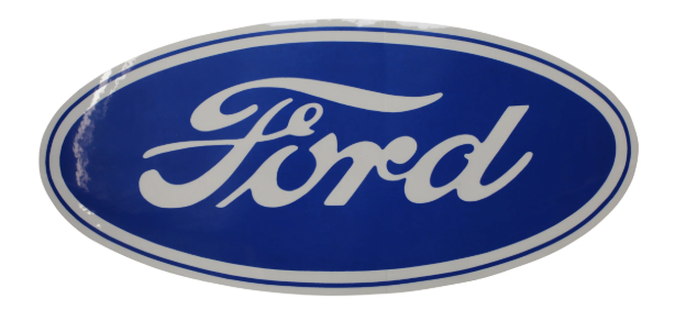 "Ford"-Aufkleber Oval