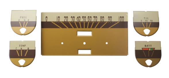 Anzeigen für Armaturenbrett