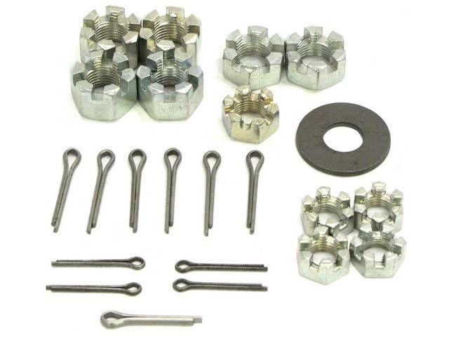 Kronenmutternsatz Lenkung