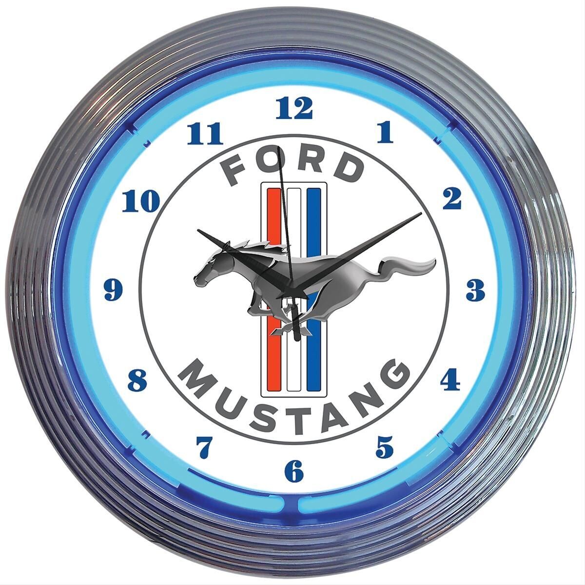 Ford Mustang Neon-Uhr Ford Mustang Neon-Uhr