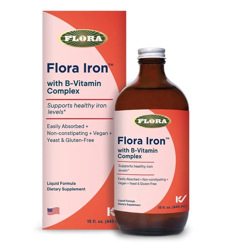 FLORA Iron with B-Vitamin Complex