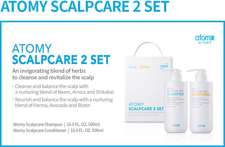 Atomy Scalpcare Shampoo and Conditioner Set