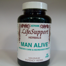 Man Alive - Prostate Care & Increased Virility - 60 Capsules