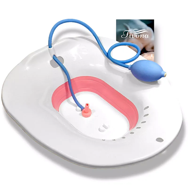 Toilet Sitz Bath Seat for Soak and Yoni Steam Ideal for Postpartum &amp; Hemorrhoids