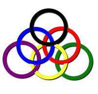 Solid Color Hole Rings