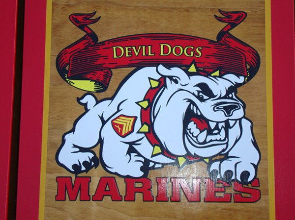 Devil Dogs Marine Decals
