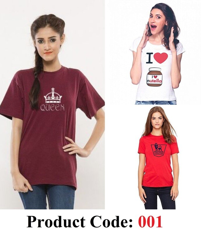 Pack of 3 PRINTED T-Shirts