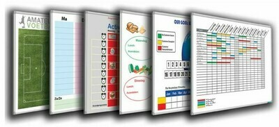 Bedruckte Wandtafel lackiert