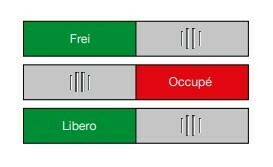 Frei/Besetzt Anzeige