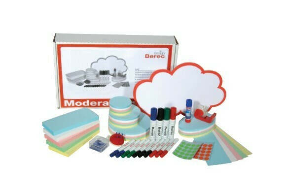 Moderatorenbox aus Karton