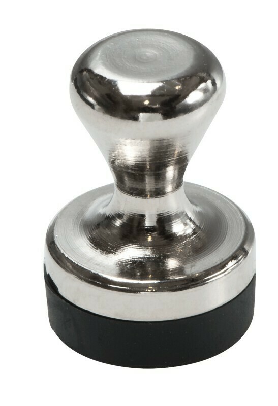 2er Set mit Metallgehäuse vernickelt, Gummikappe