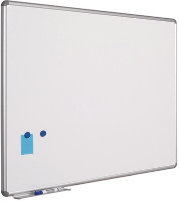 Emaillierte Schreibtafel im Design-Profil 120 x 300 cm Emaillierte Schreibtafel im Design-Profil 120 x 300 cm
