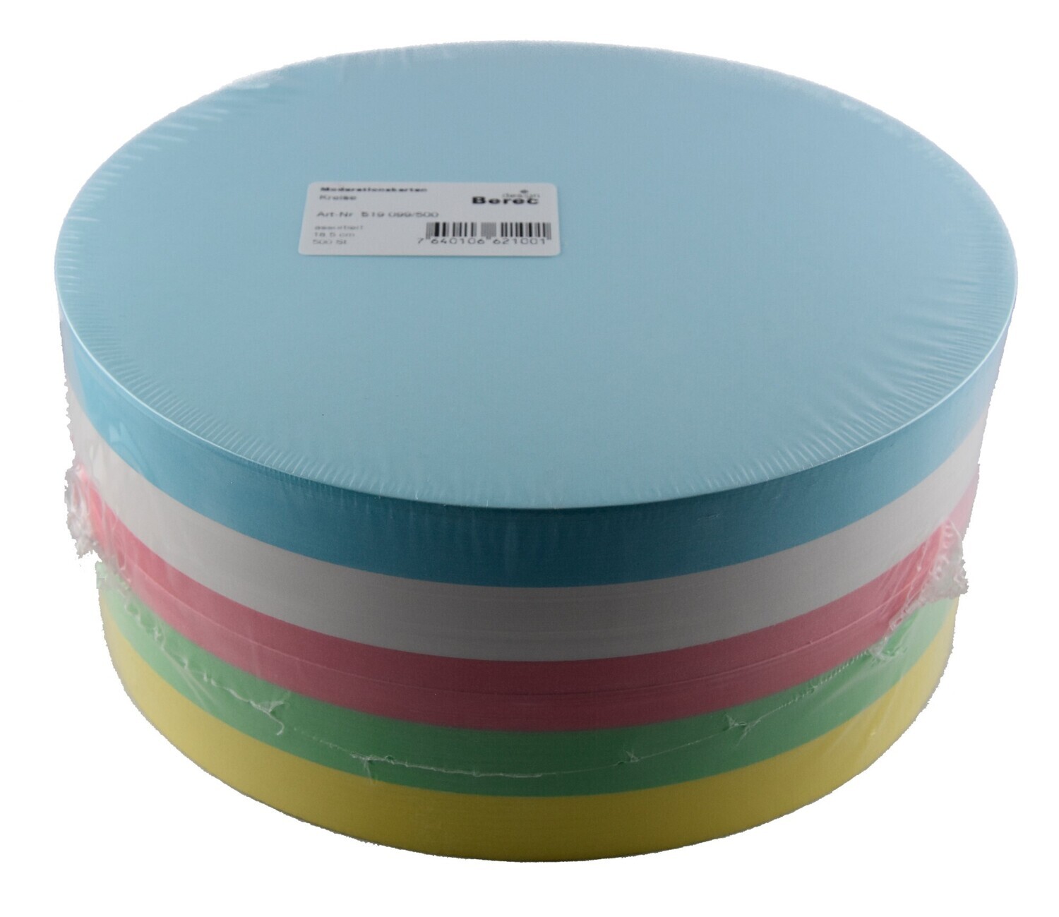 250er Pack Moderationskreise 18,5 cm Durchmesser