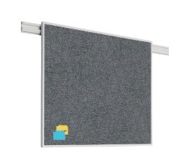 Pinntafel Camira grau 60 x 90 cm