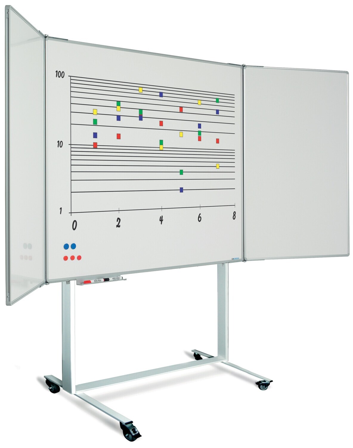 Gestell zur fixen Montage einer Klapptafel