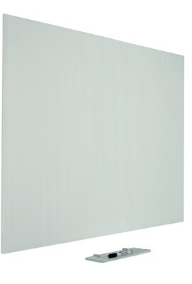 Glasschreibtafel weiss Premium mit Metallrückwand, 60 x 90 cm