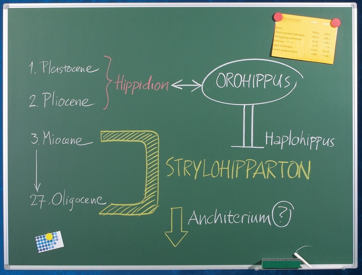 Grüne Kreidetafel emailliert