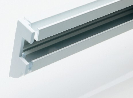 2-Kanal-Wandschienensystem, 240 cm
Speziallängen auf Wunsch erhältlich