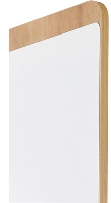 Die Weisswandtafel mit der Holzoptik 75 x 115 cm