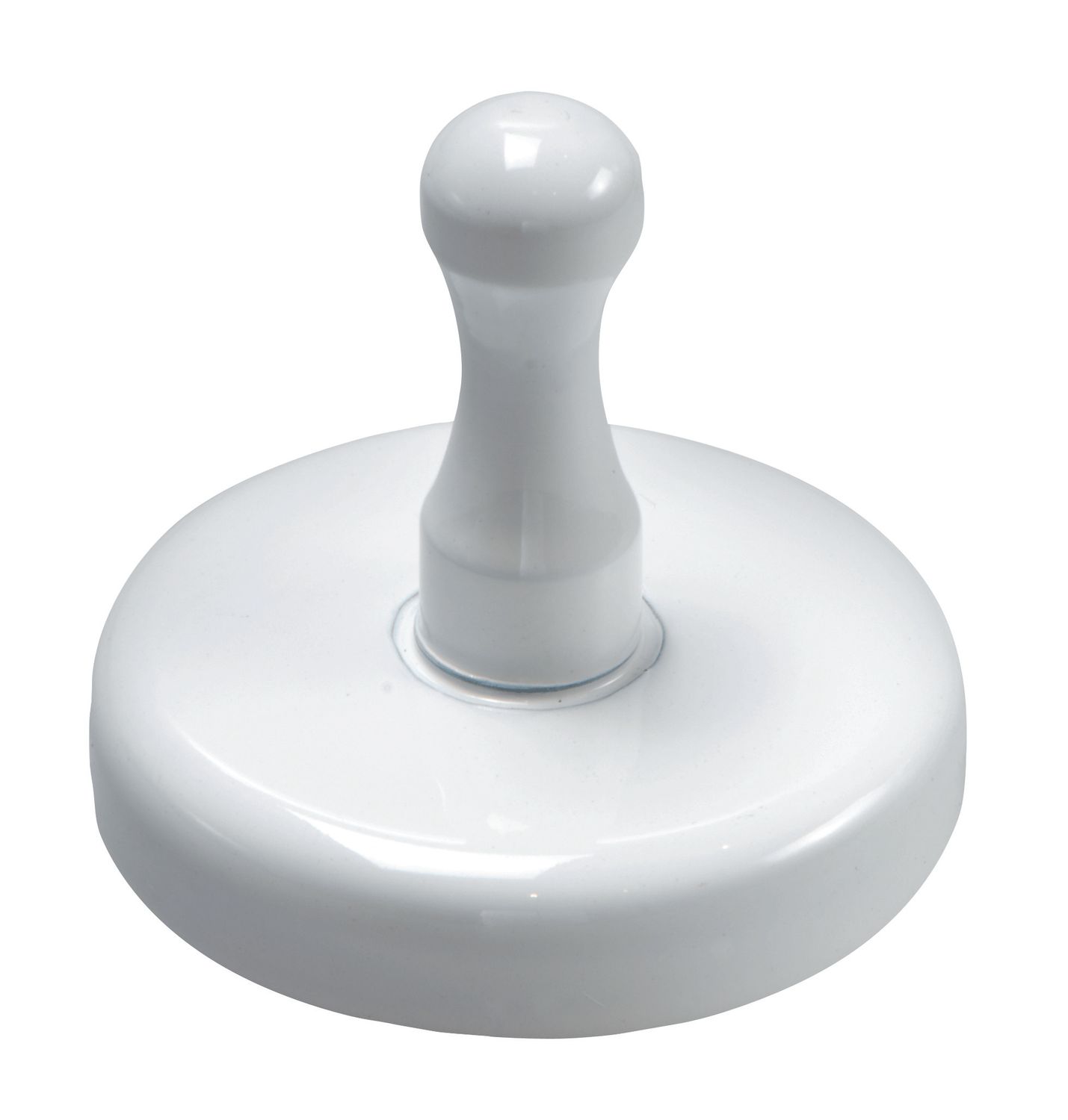 Griffmagnet, weiss lackiert - Ø 25 mm