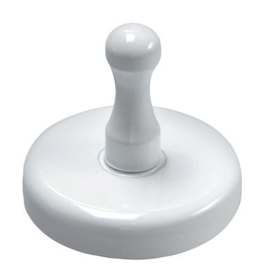 Griffmagnet, weiss lackiert - Ø 25 mm
