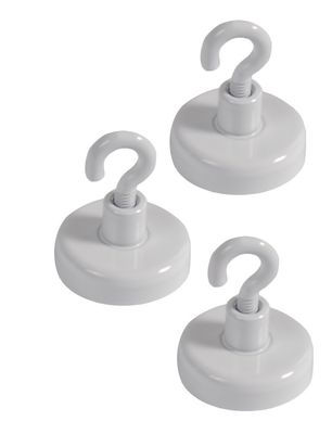 Deckenmagnet Durchm. 25 mm, Haftkraft ca. 4 kg / Set à 3 St.