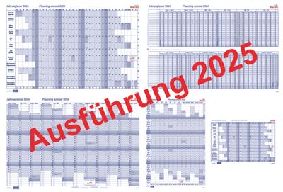Die Karton- &amp; Papier-Jahresplaner  2025