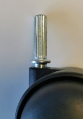 Ersatzrolle / steckbar mit Rillen Flipchart